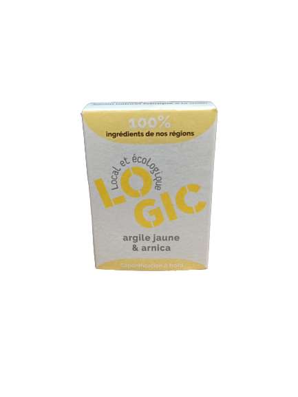 Savon Logic argile jaune et arnica Savon Logic argile jaune et arnica